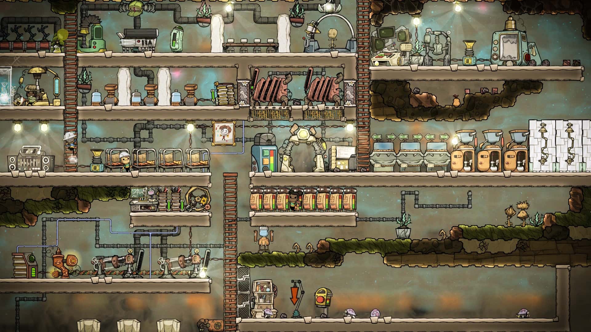 缺氧 Oxygen Not Included 中文版封面